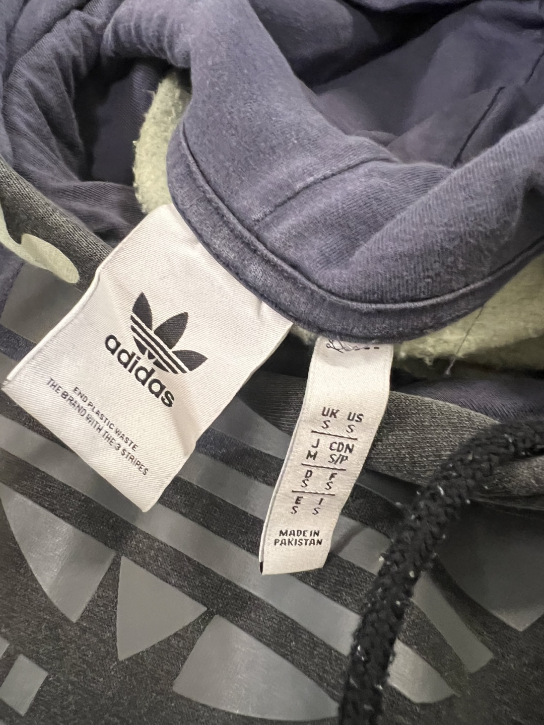 Adidas Camo Hoodie & The North Face Hoodie - Size S - photo 4