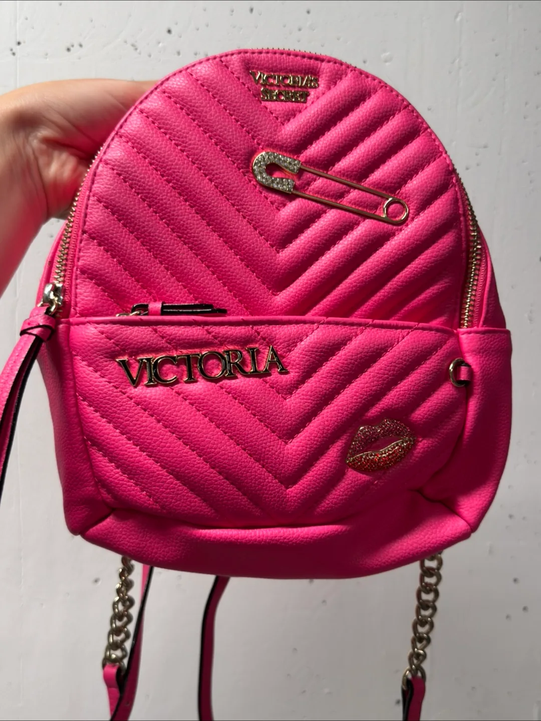 Victoria's Secret Pink Mini Backpack thumbnail