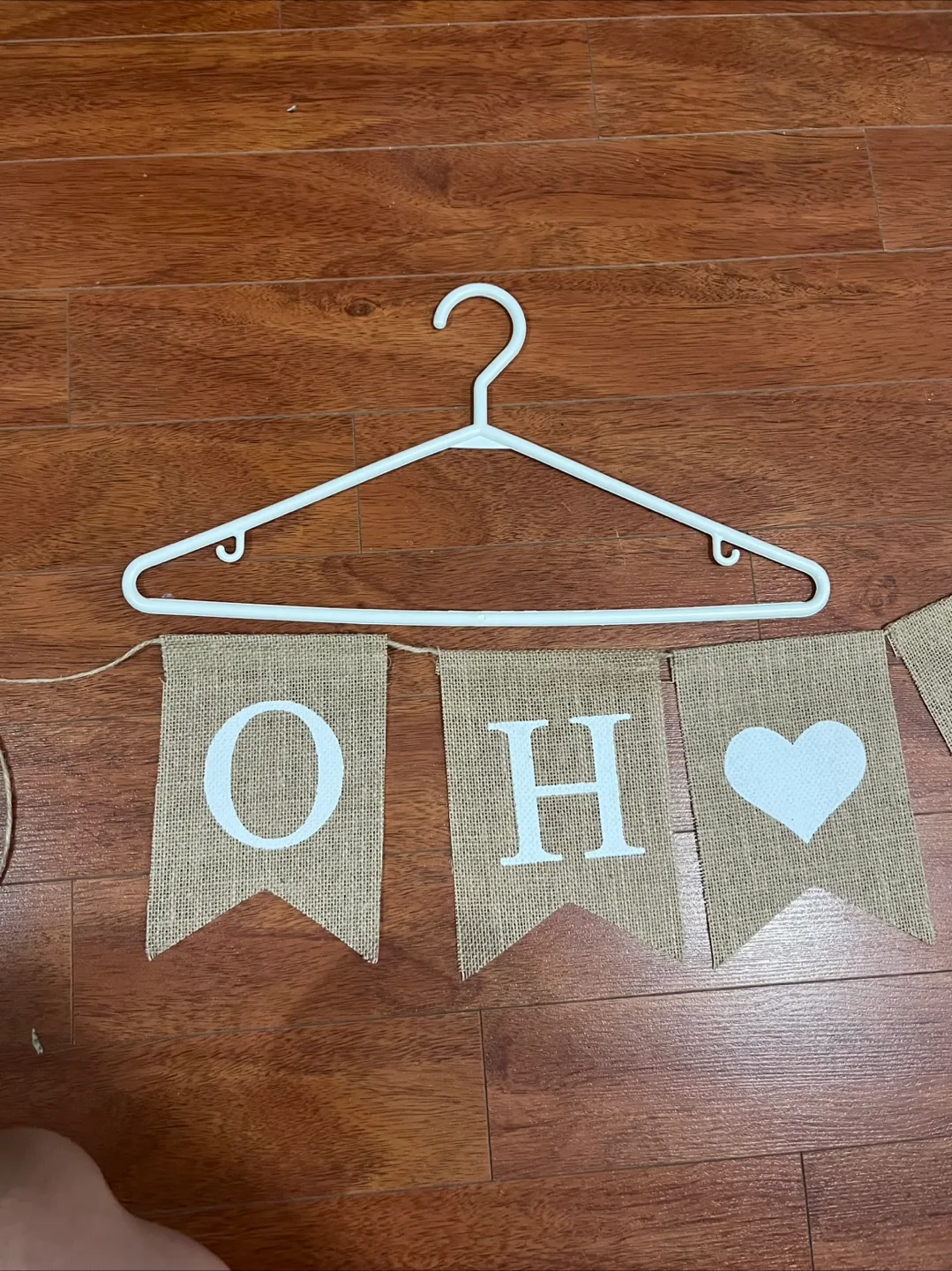 Oh Baby Burlap Banner - New image indicator(4)