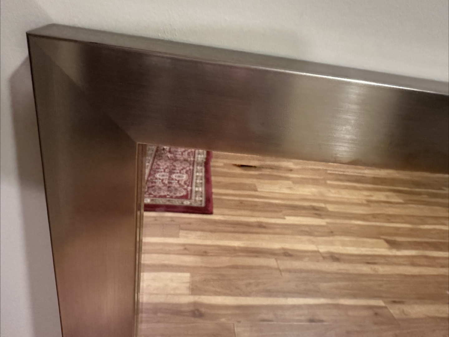Silver Framed Wall Mirror - photo 2