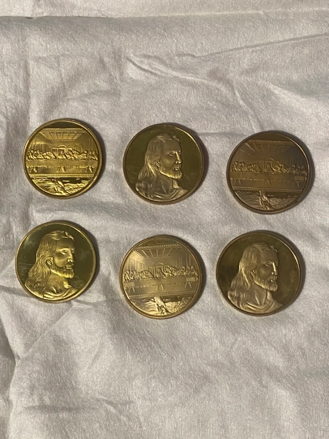Last supper coins thumbnail