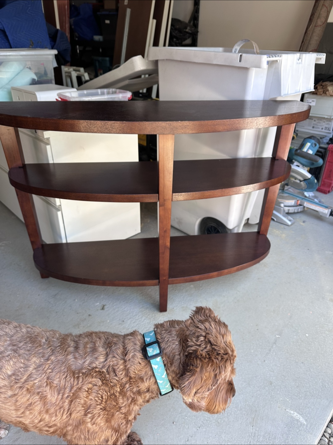 Crate and Barrel Console Table