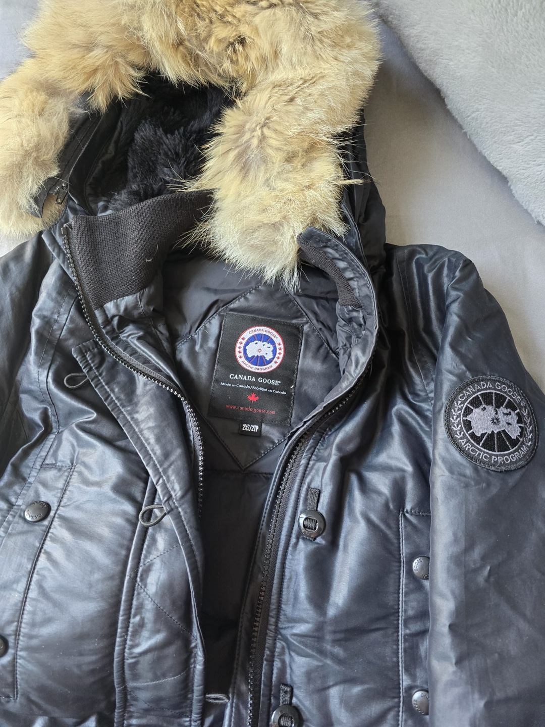 Canada Goose Down Parka - Black - photo 2