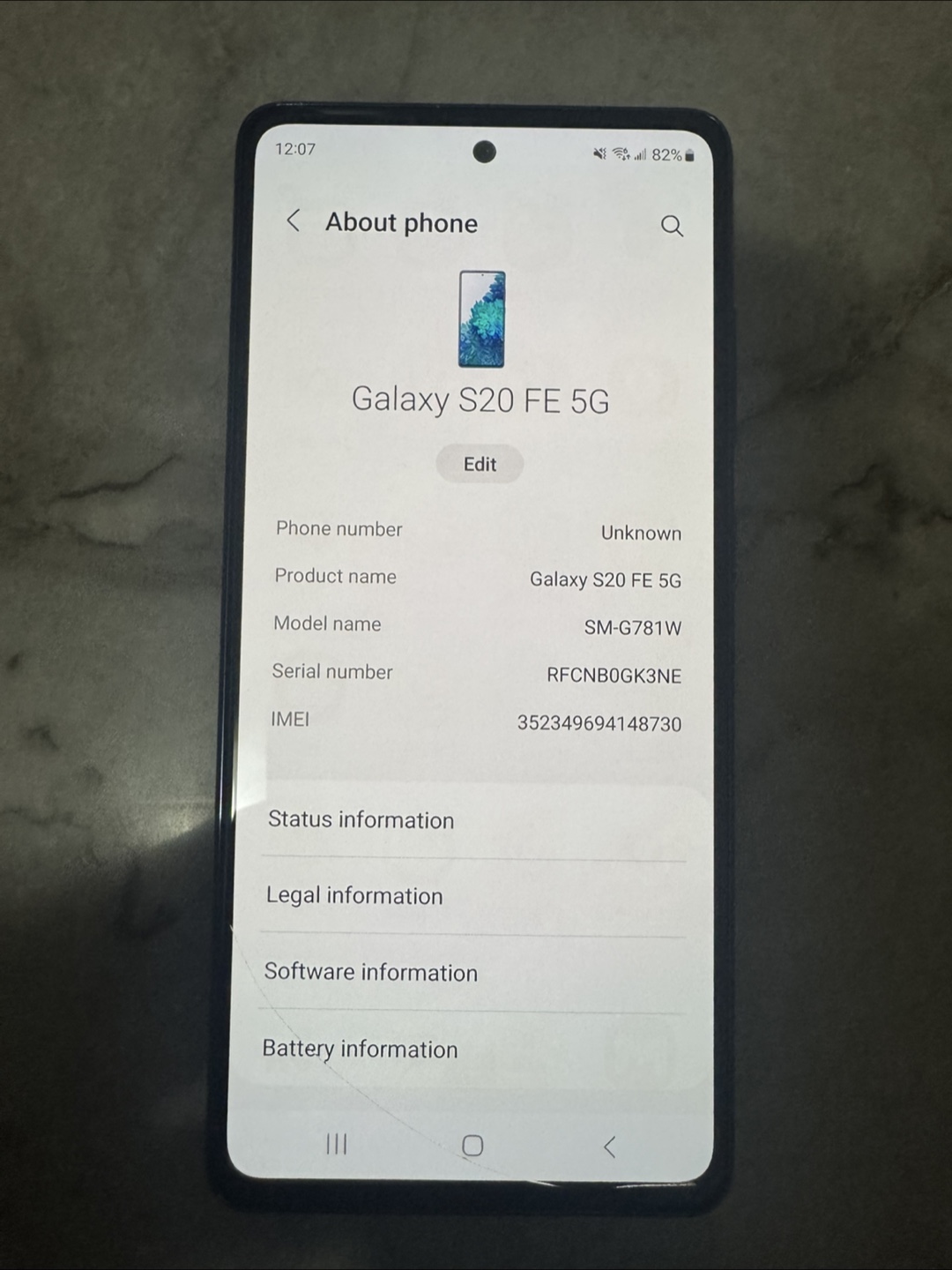 Samsung Galaxy S20 FE 5G - 128GB - photo 3