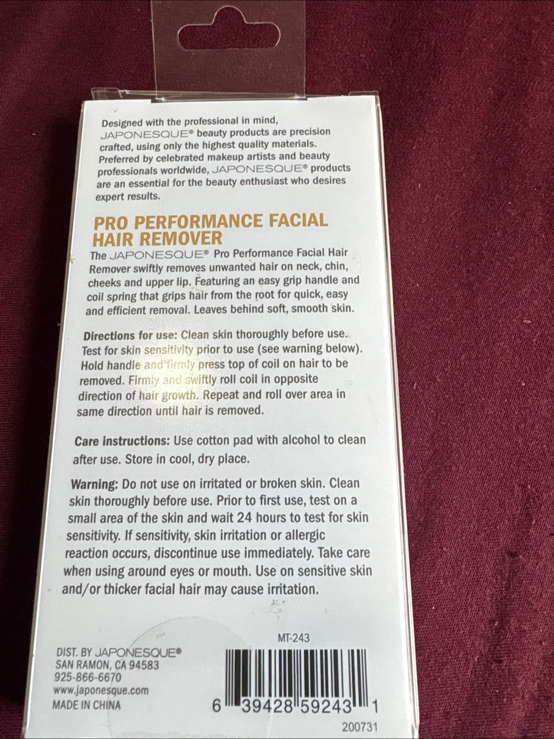 JAPONESQUE Pro Performance Facial Hair Remover 🇨🇦 image indicator(2)