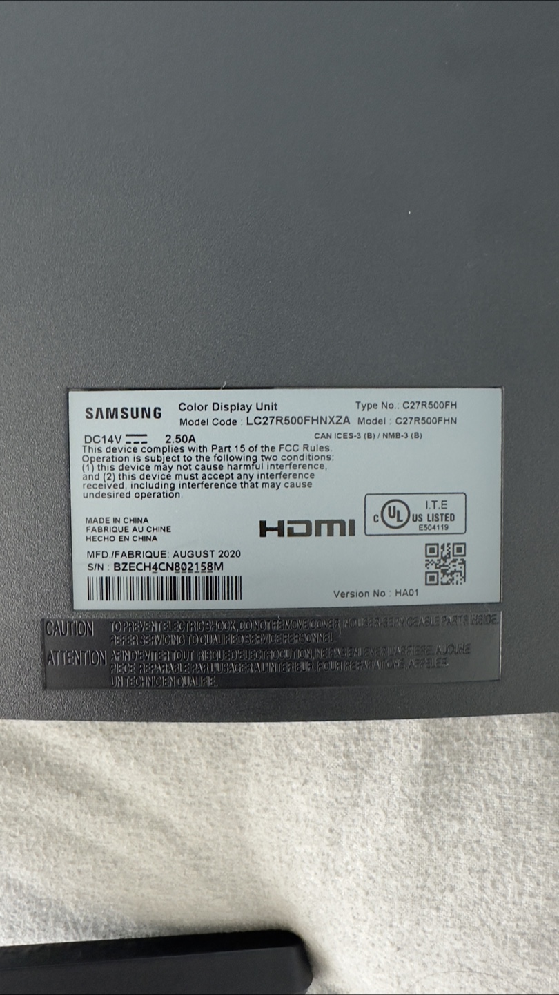 Samsung 27" FHD Curved Monitor - photo 4