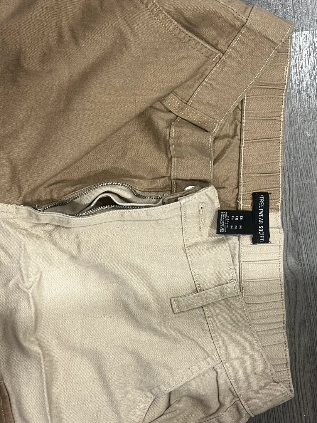 Streetwear Society Two-Tone Cargo Pants - Size M thumbnail