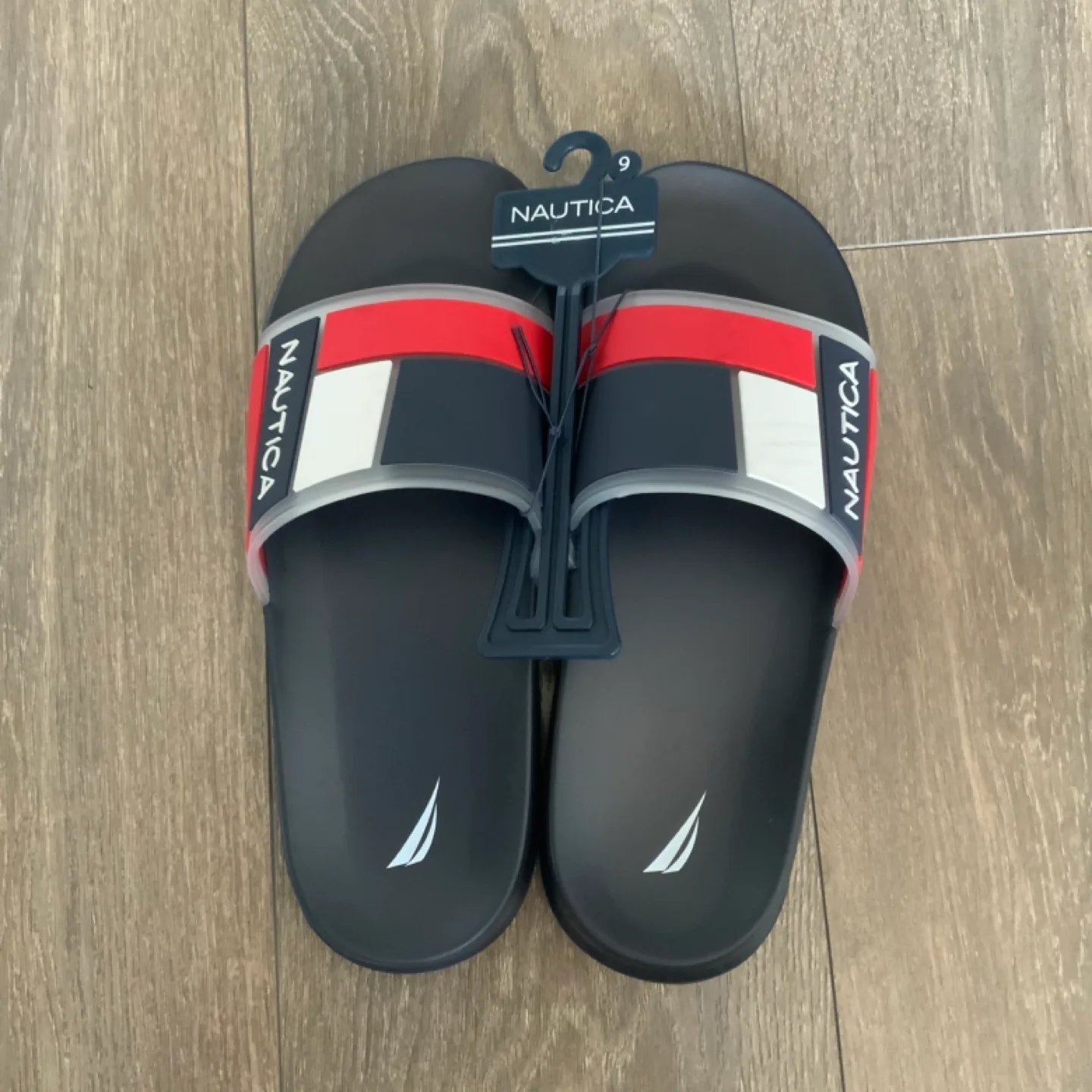 Nautica Slides - Size 9 - New thumbnail