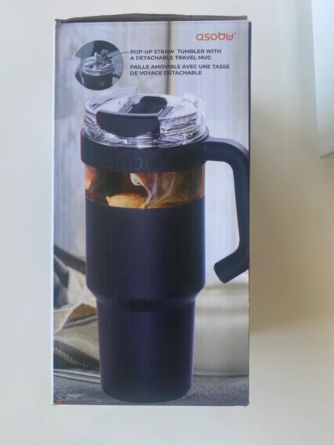 Asobu Explorer Tumbler with Detachable Mug - New in Box! thumbnail