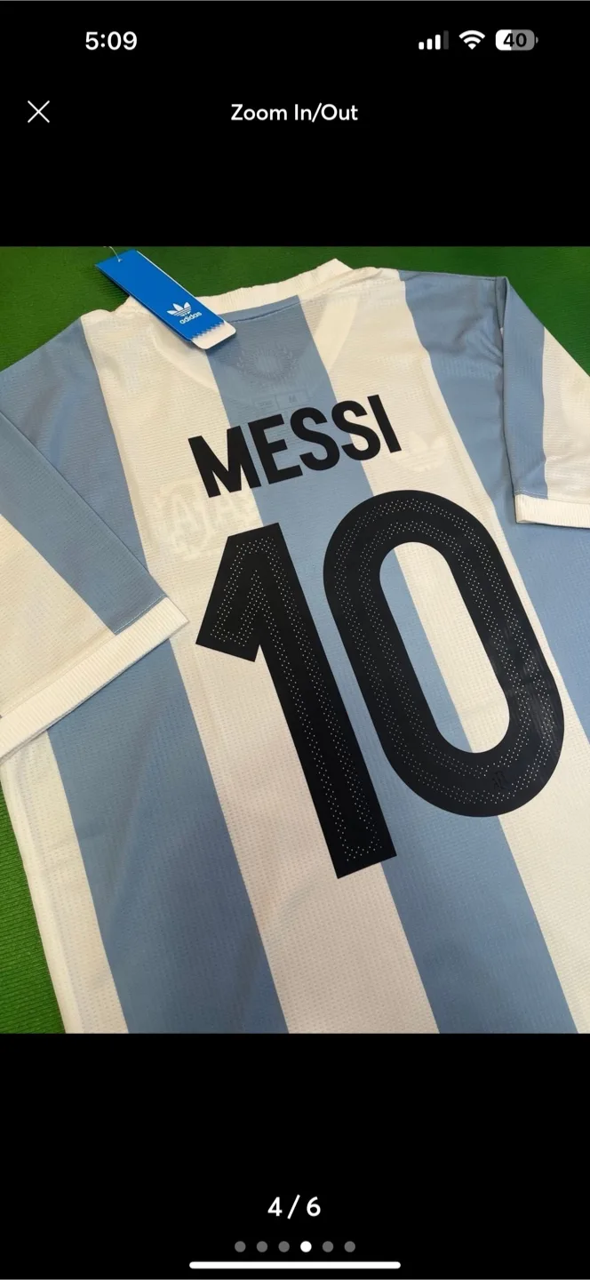 Adidas Argentina Messi #10 Jersey image indicator(4)