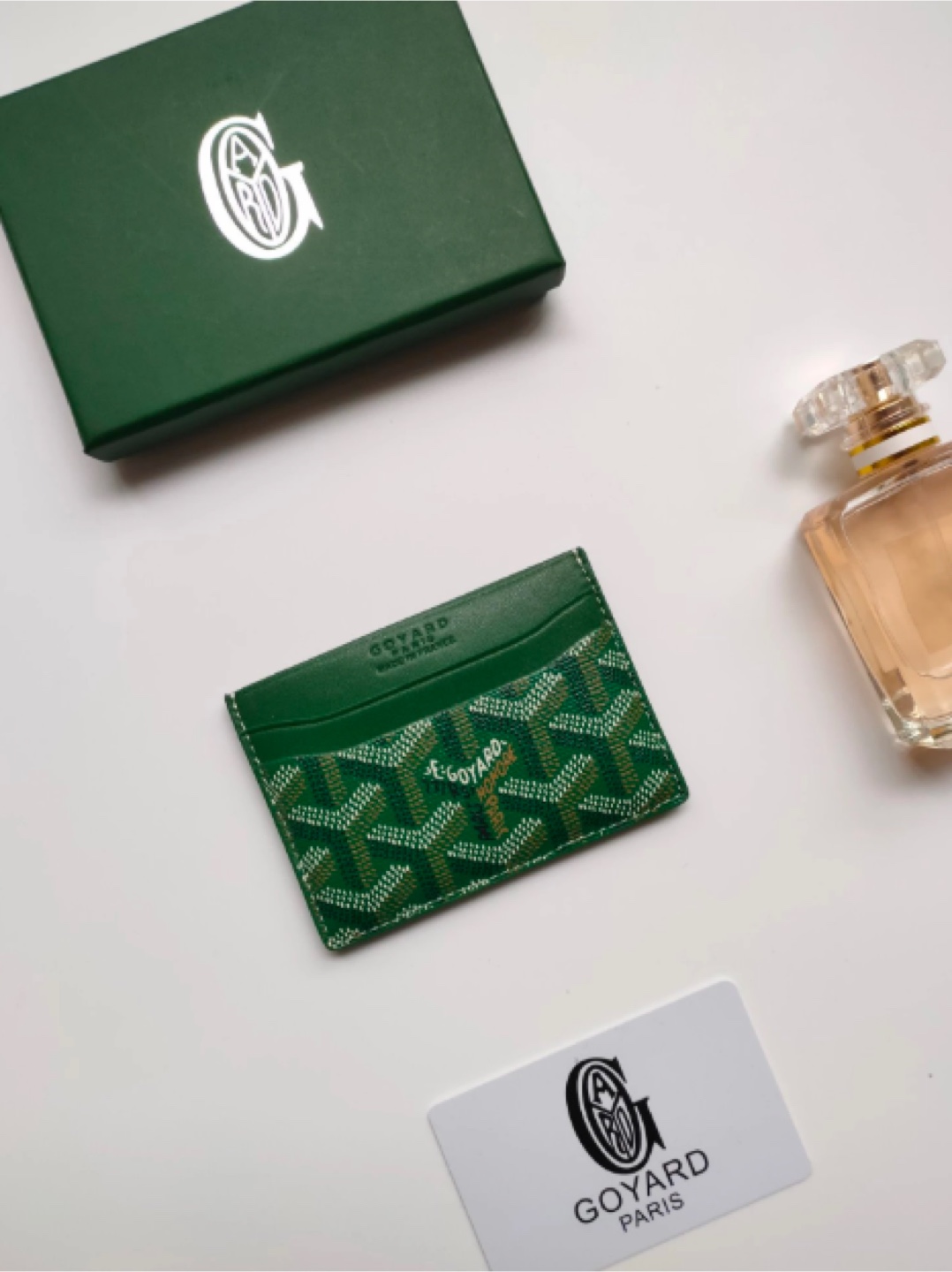 Goyard Card Holder with Box