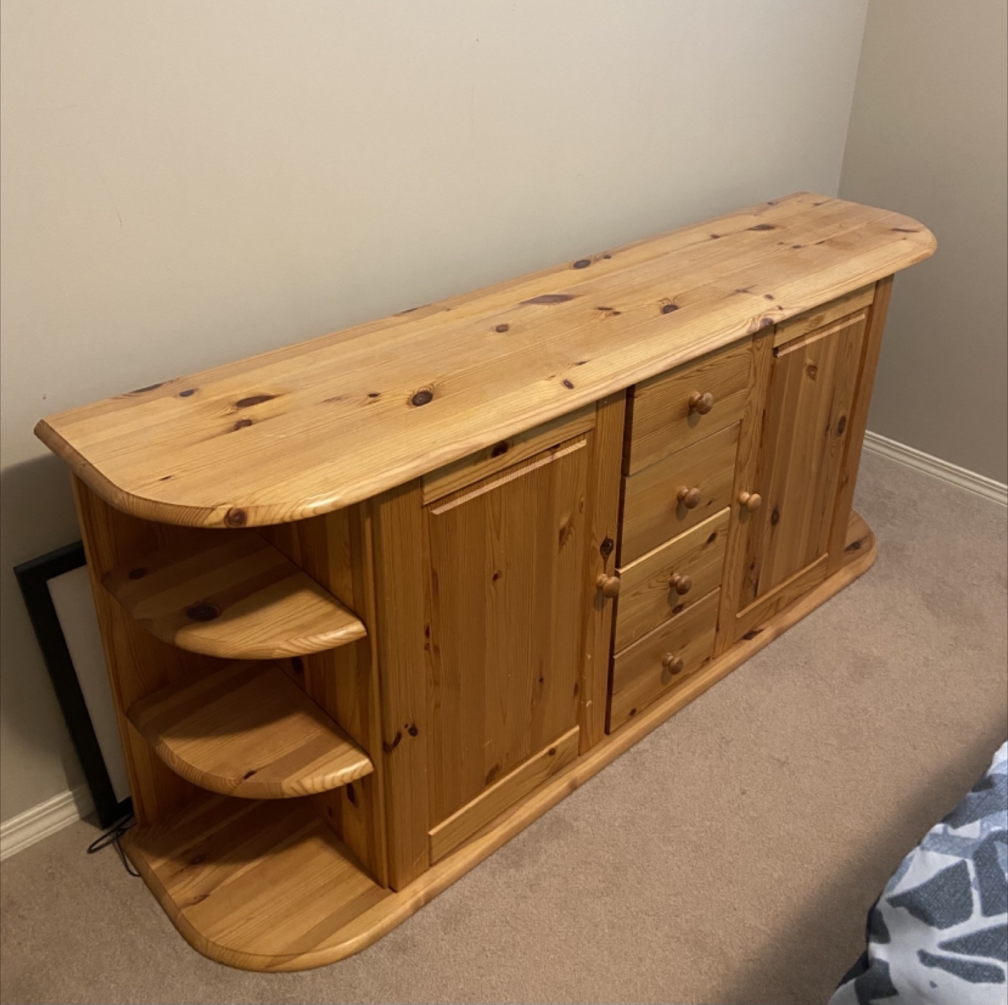 Wooden Cabinet with Drawers - photo 2