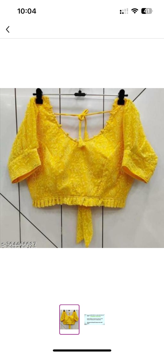 Assorted Sari Blouses - Variety of Styles