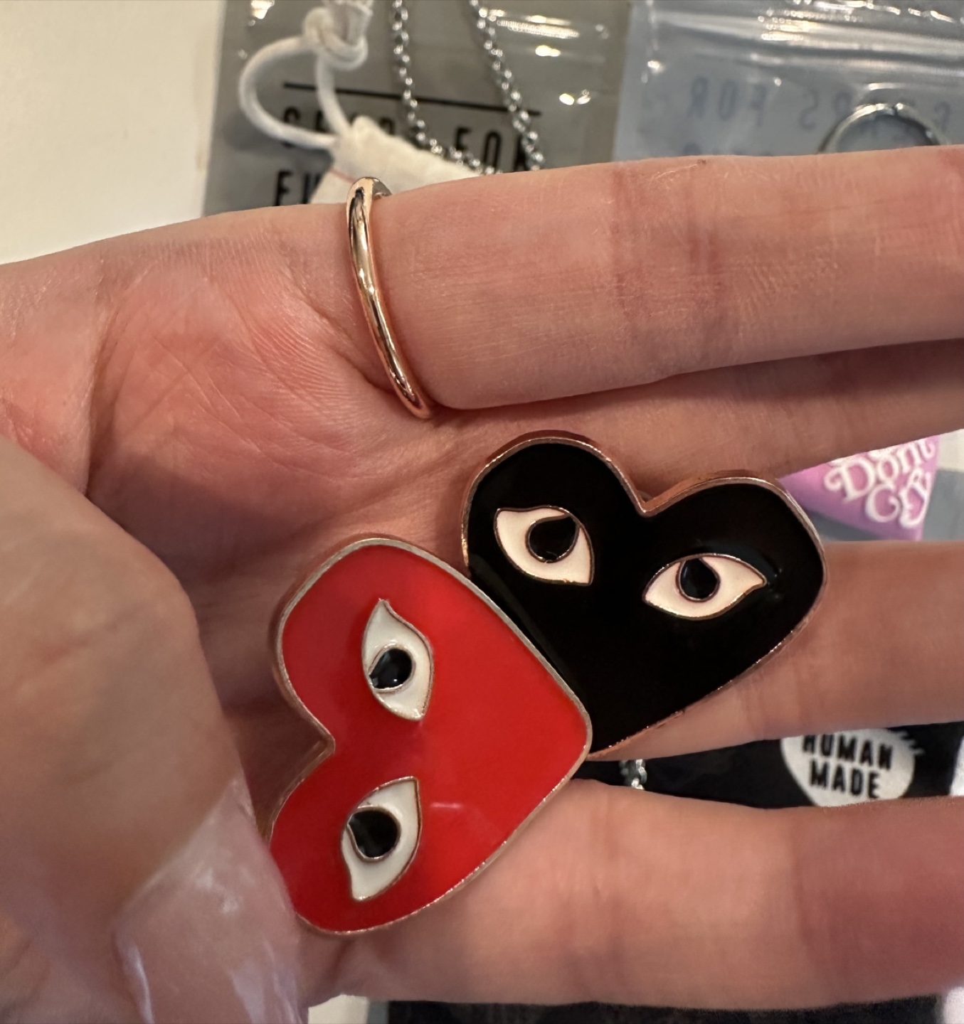 All together- HUMANMADE and Comme Des Garcons accessories - photo 2