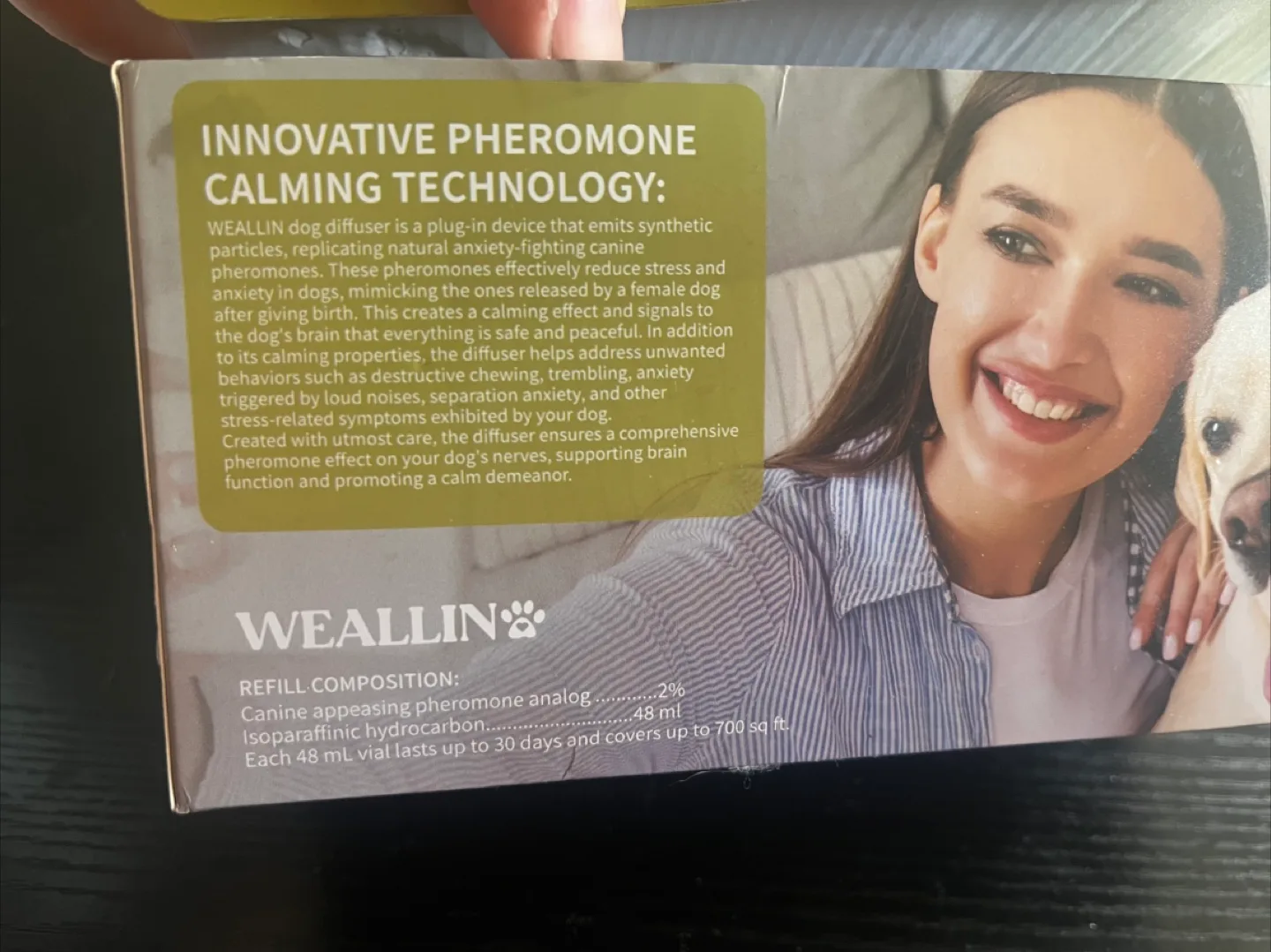 WEALLIN Dog Calming Pheromone Diffuser Kit - New image indicator(3)