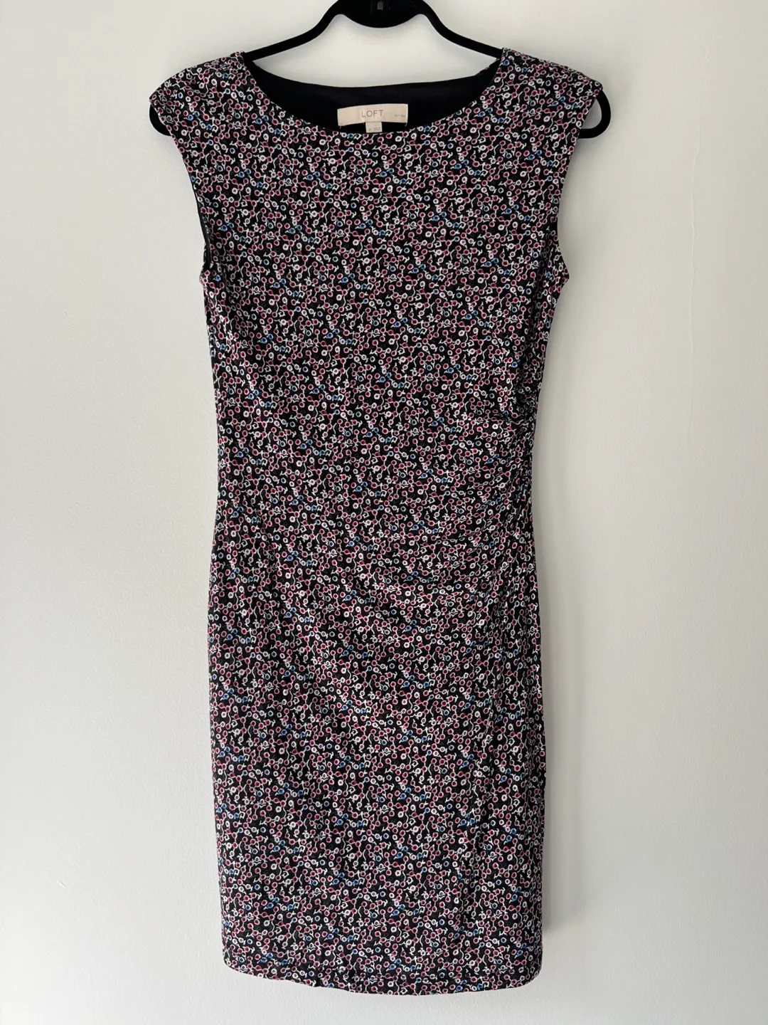 LOFT Petite Floral Dress - Size Small Petite thumbnail