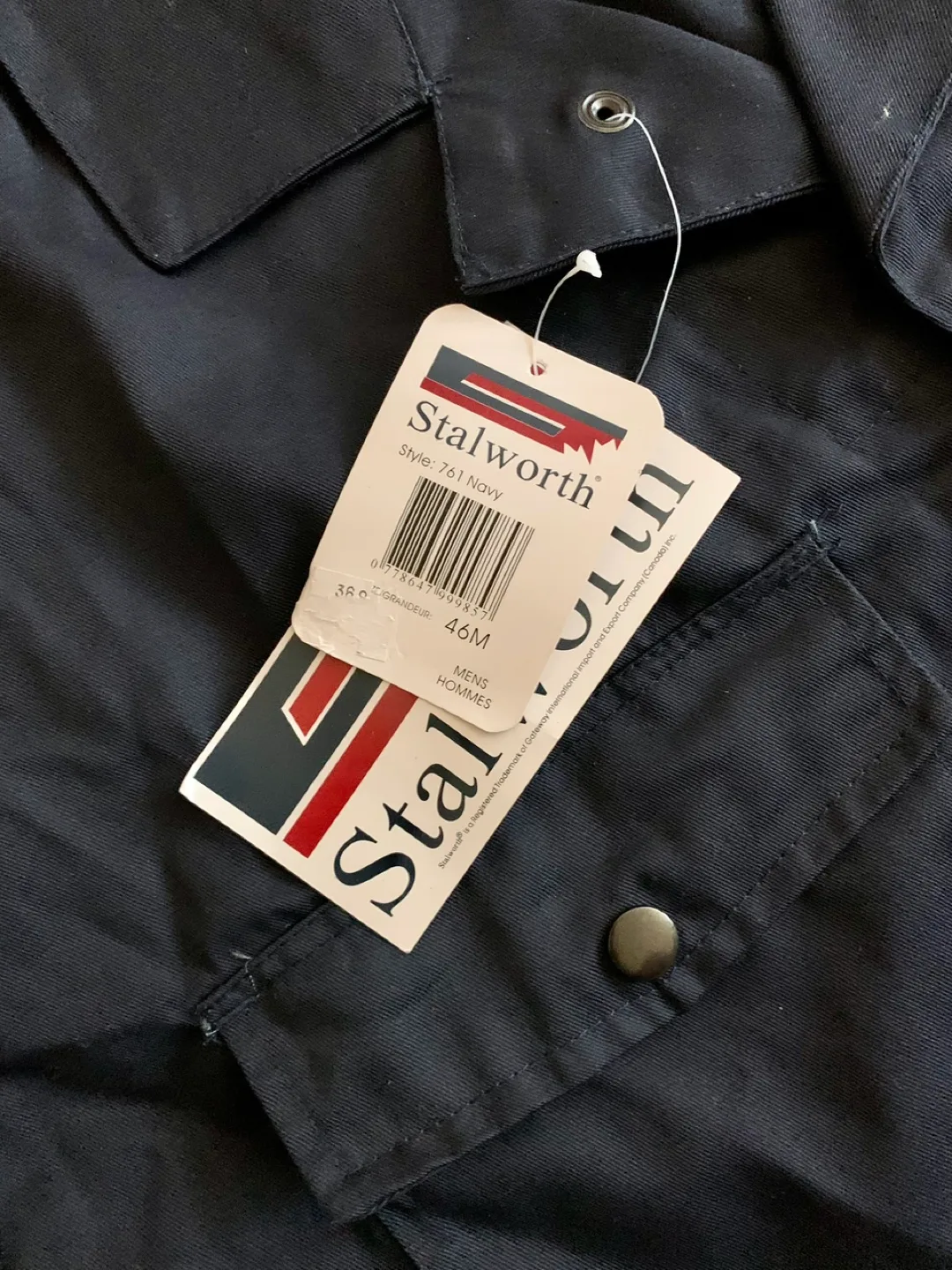Stalworth Navy Blue Coverall - XL 46M image indicator(2)