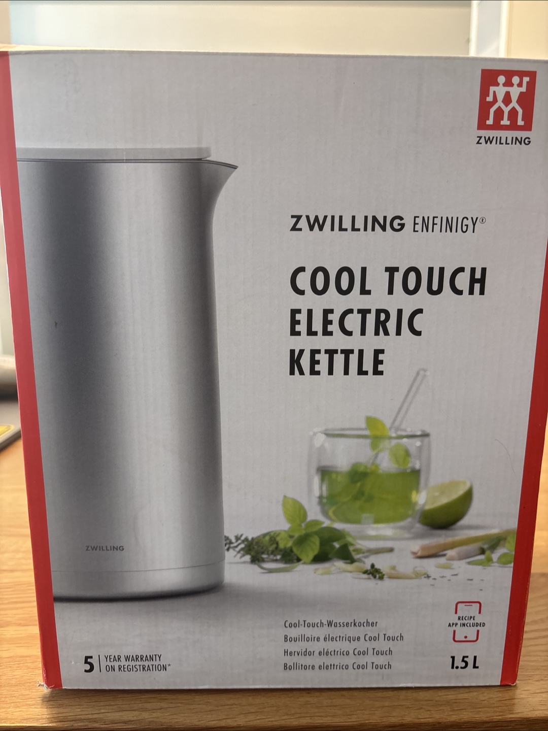 Zwilling Cool Touch Electric Kettle - 1.5L
