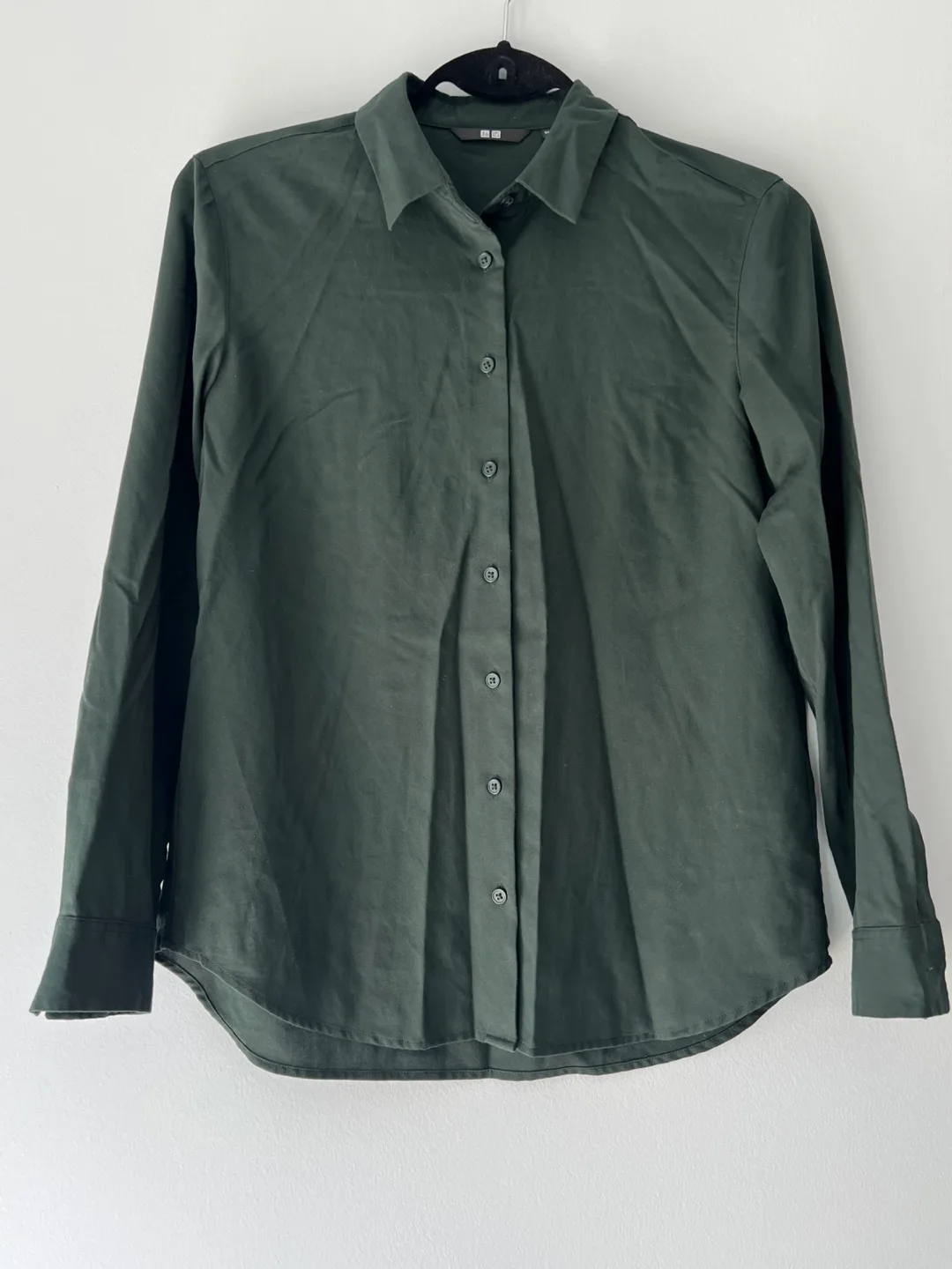 Women’s Uniqlo Green Shirt - Size XS thumbnail