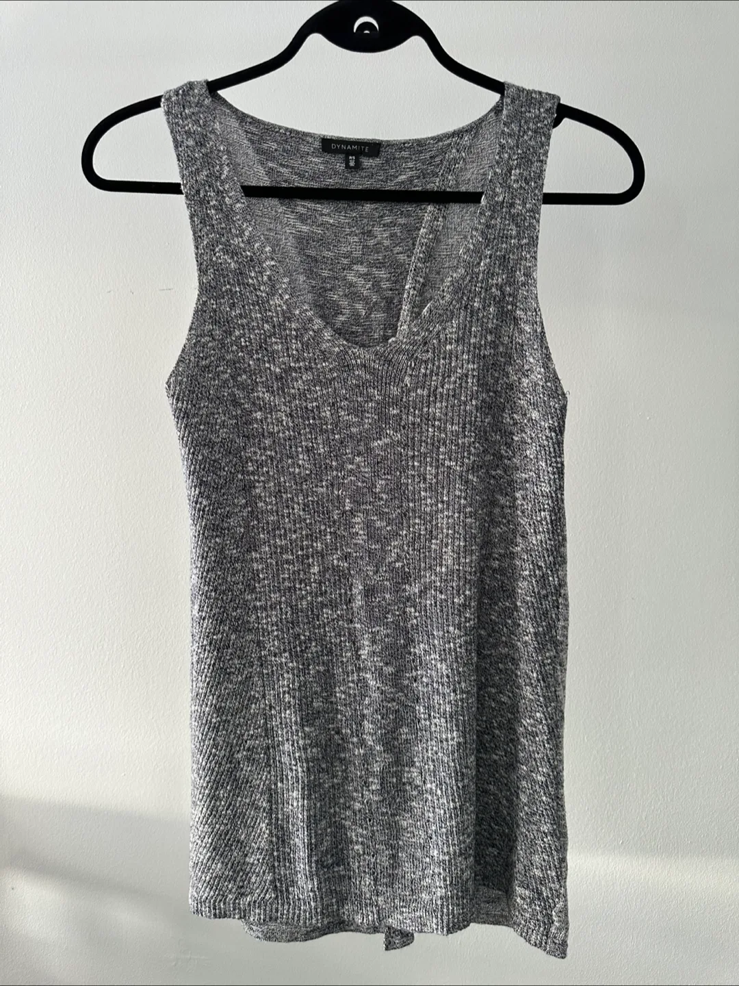 Dynamite Grey Tank Top thumbnail