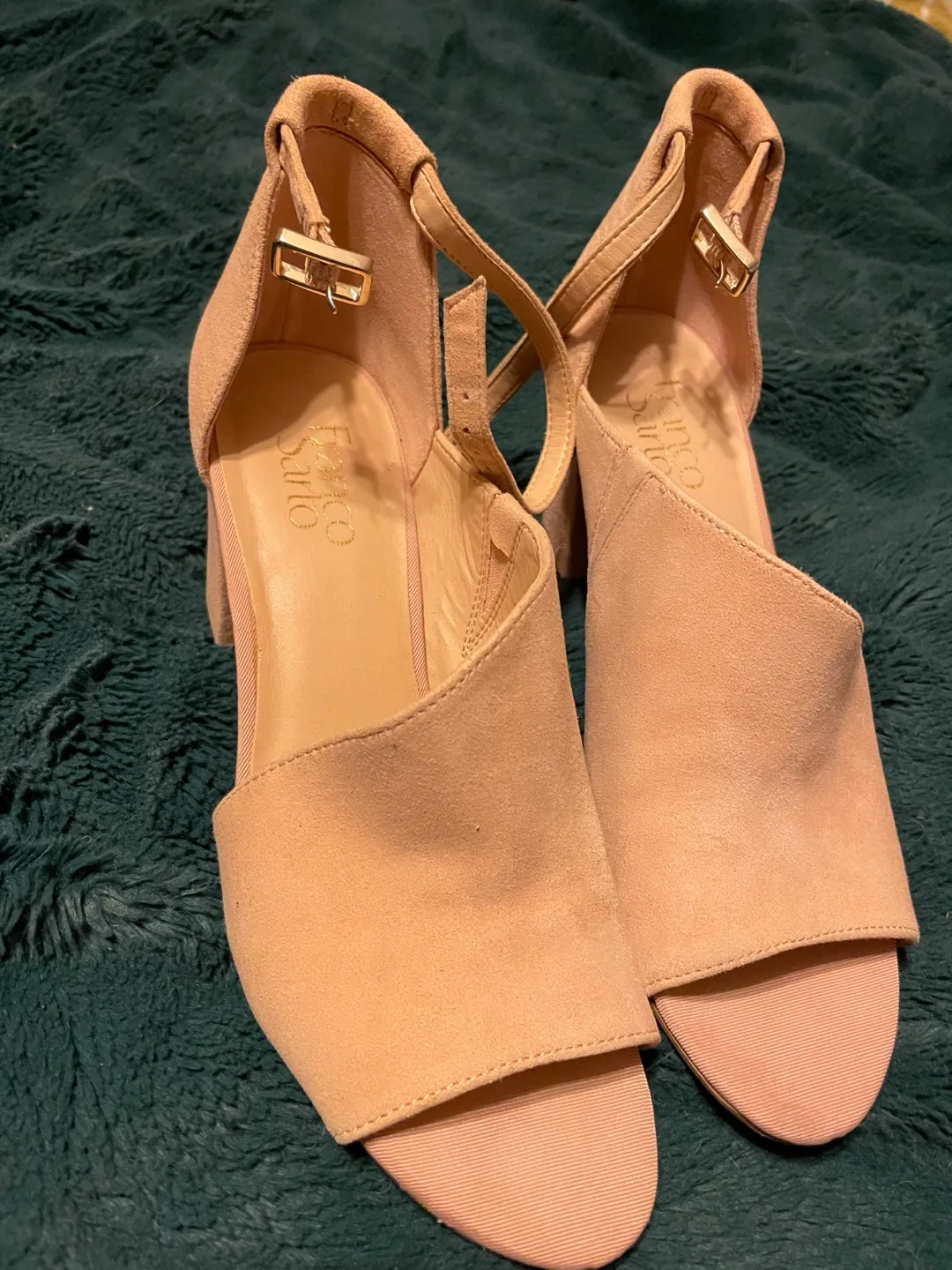 Franco Sarto neutral colour Heels - Size 8.5 thumbnail