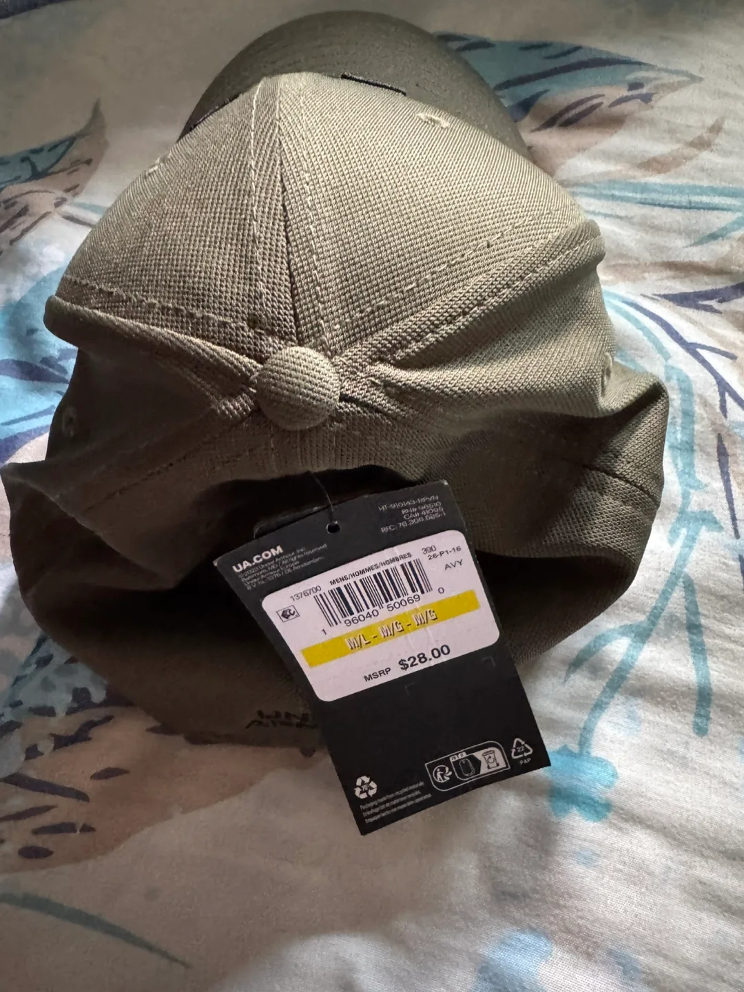 Brand New Under Armour Hat - M/L - Olive Green image indicator(2)