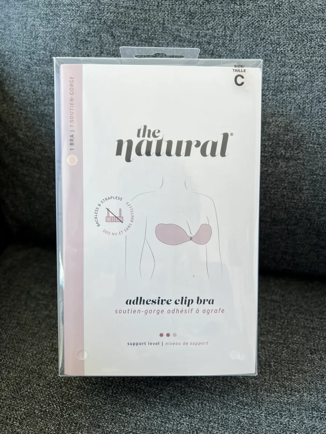 The Natural Adhesive Clip Bra - Size C thumbnail