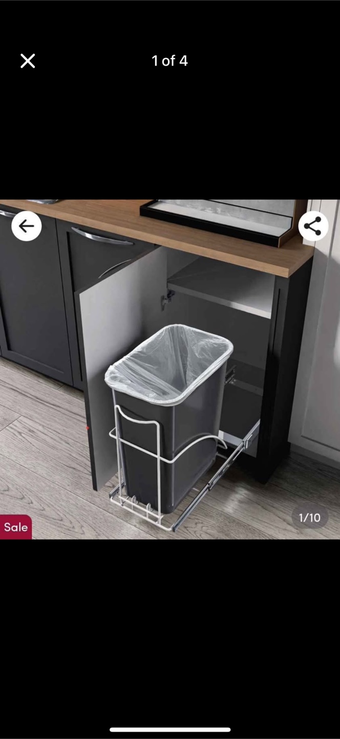 *Brand New* Pull Out Trash Can