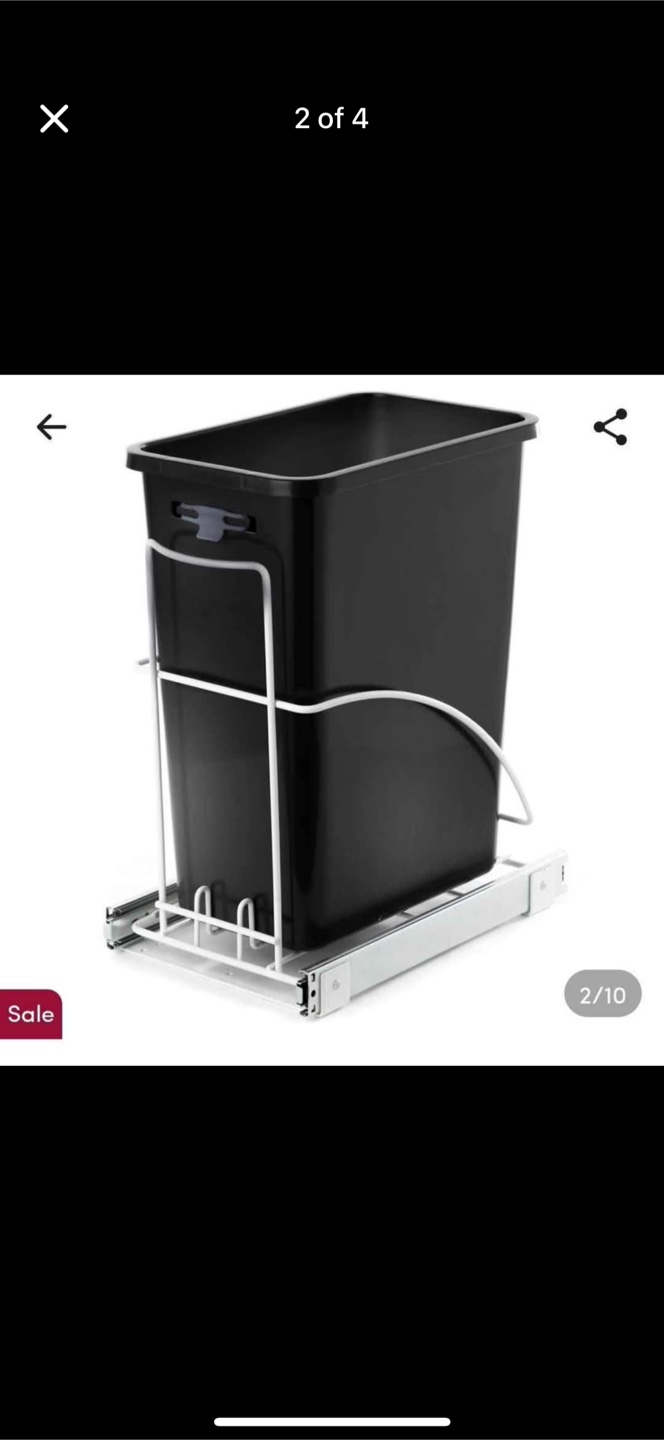 *Brand New* Pull Out Trash Can - photo 2