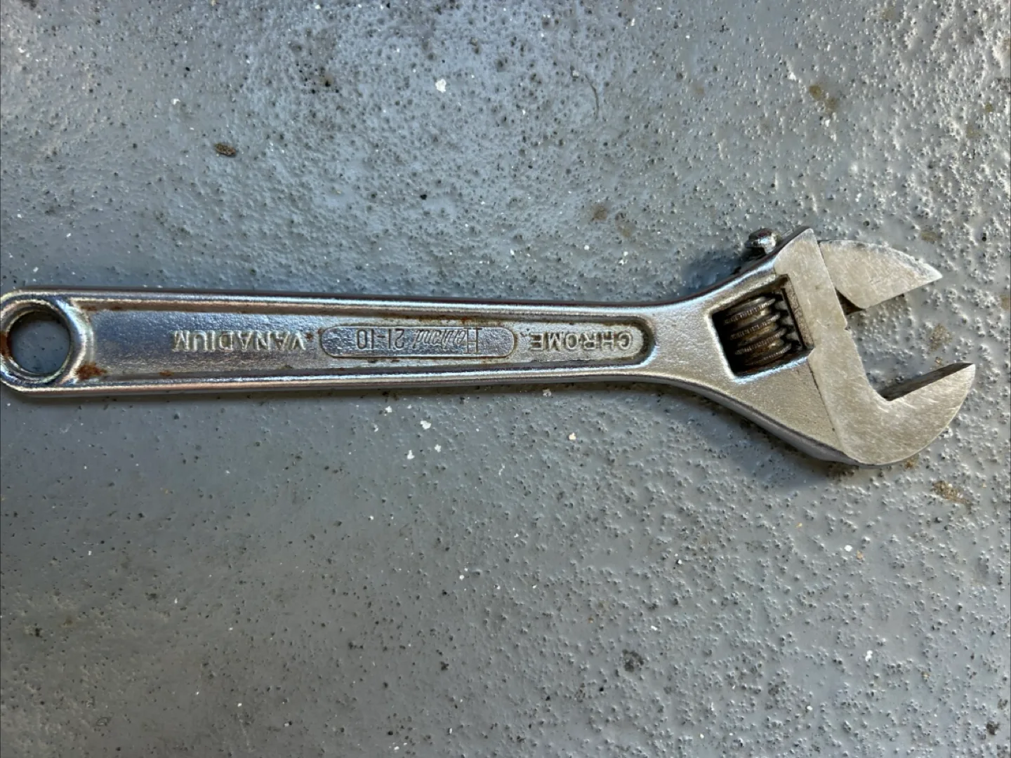 Chrome Vanadium Adjustable Wrench thumbnail