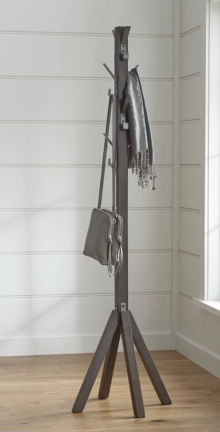 Crate and Barrel Leigh Standing Coat Rack