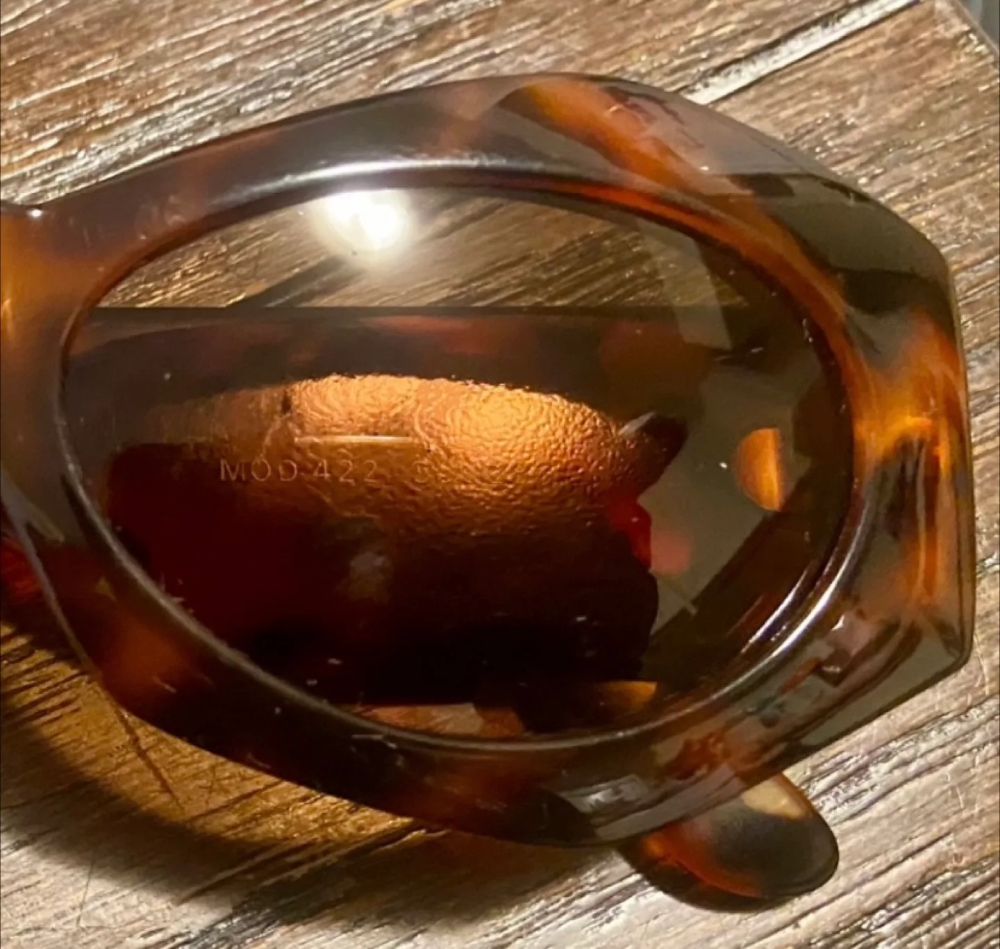 Rare vintage Versace sunglasses tortoise authentic image indicator(2)