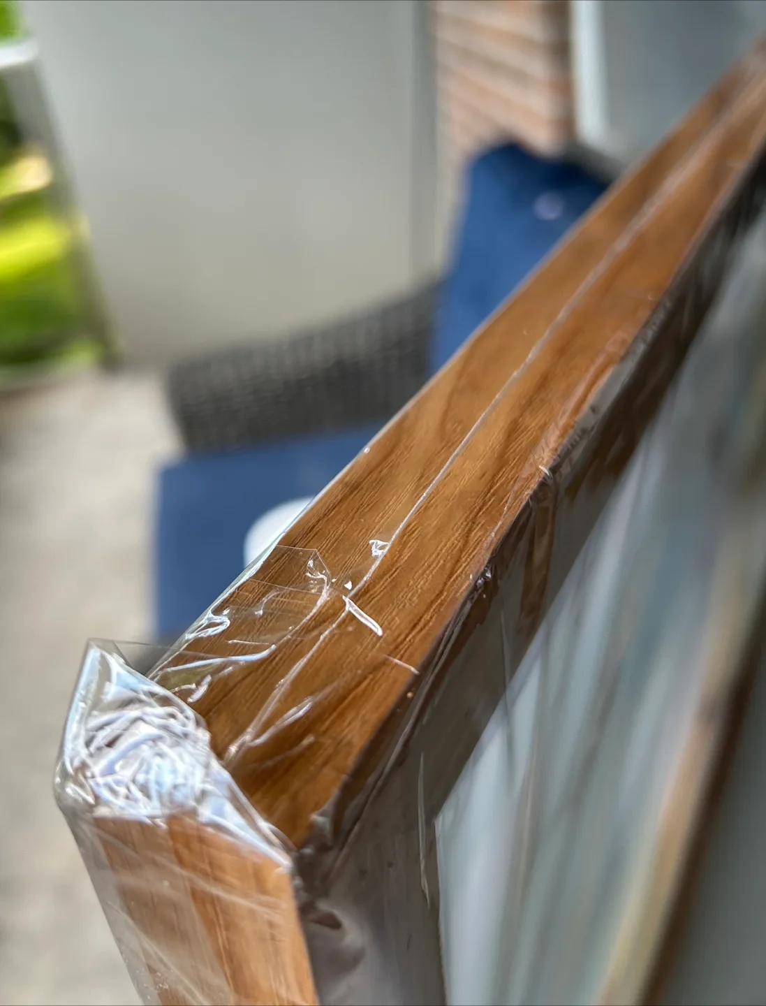 Framed Colourful Abstract Canvas Wall Art (20”x40”) image indicator(3)