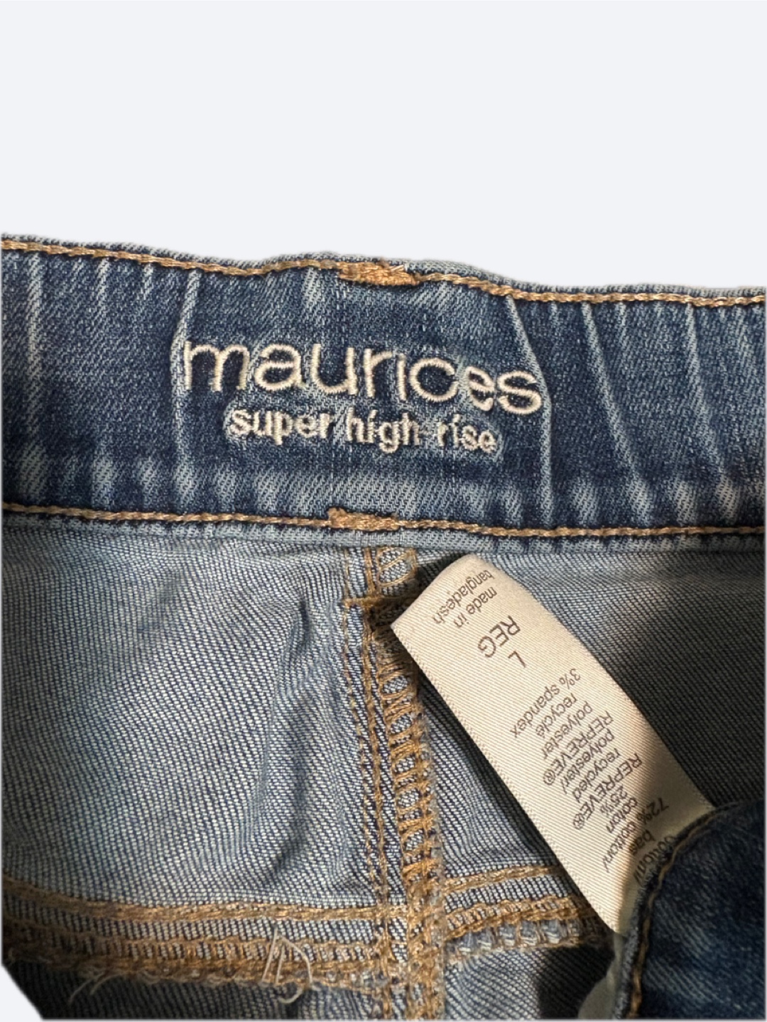 maurices Super High Rise Jeans - Size L🇨🇦🍁 - photo 2