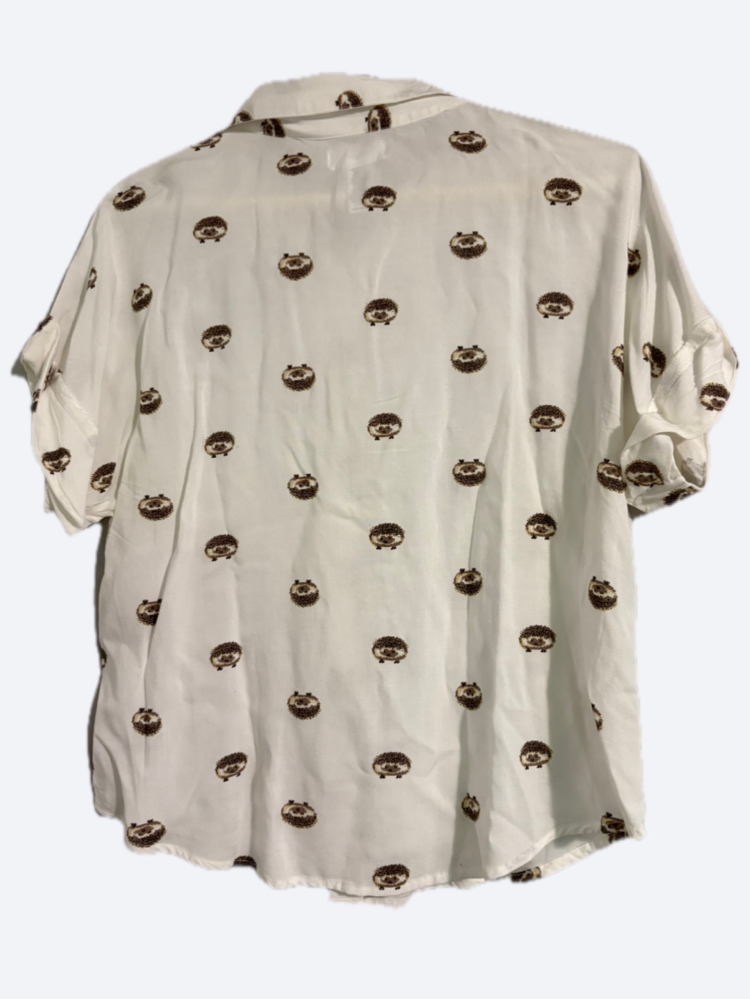 Japna Hedgehog Print Shirt - Size M🇨🇦🍁 - photo 4