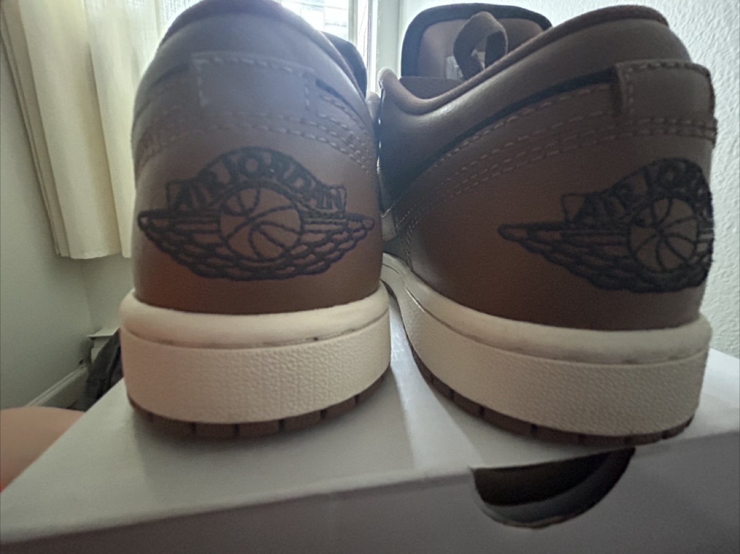 Nike Air Jordan 1 Low SE Brown Basalt Size 7 US
