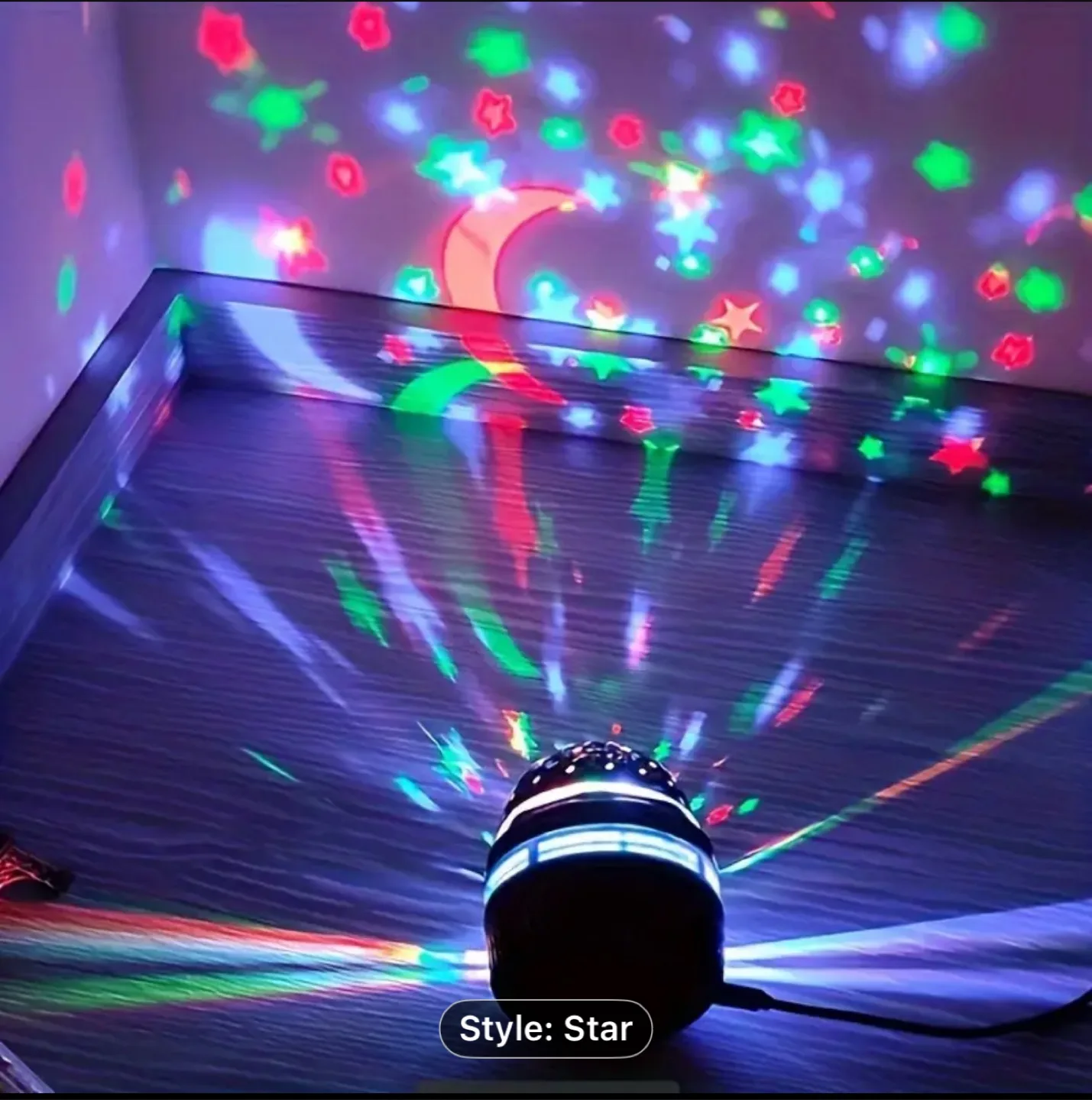 Star Projector Night Light thumbnail