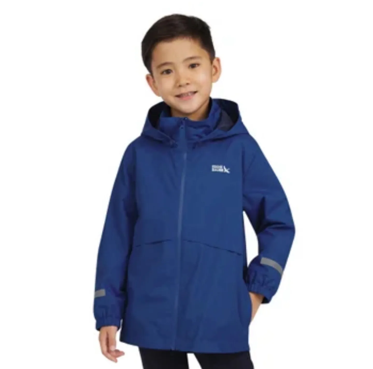 Brand New Eddie Bauer Kids Weatherproof Lightweight Jacket Blue thumbnail