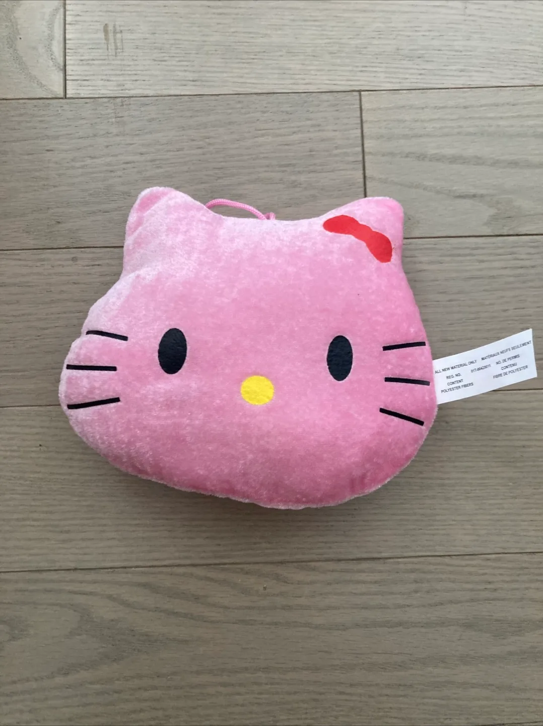 🇨🇦🍁Hello Kitty Pink small Plush head thumbnail