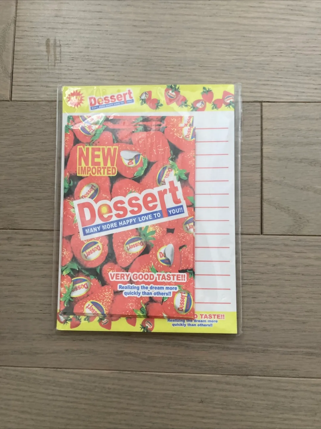 🇨🇦🍁Dessert Strawberry stationery set thumbnail