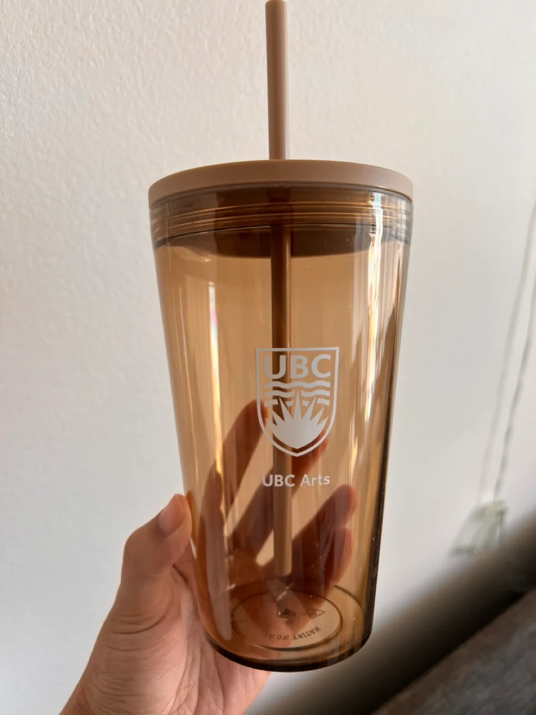 UBC Arts Tumbler with Straw thumbnail