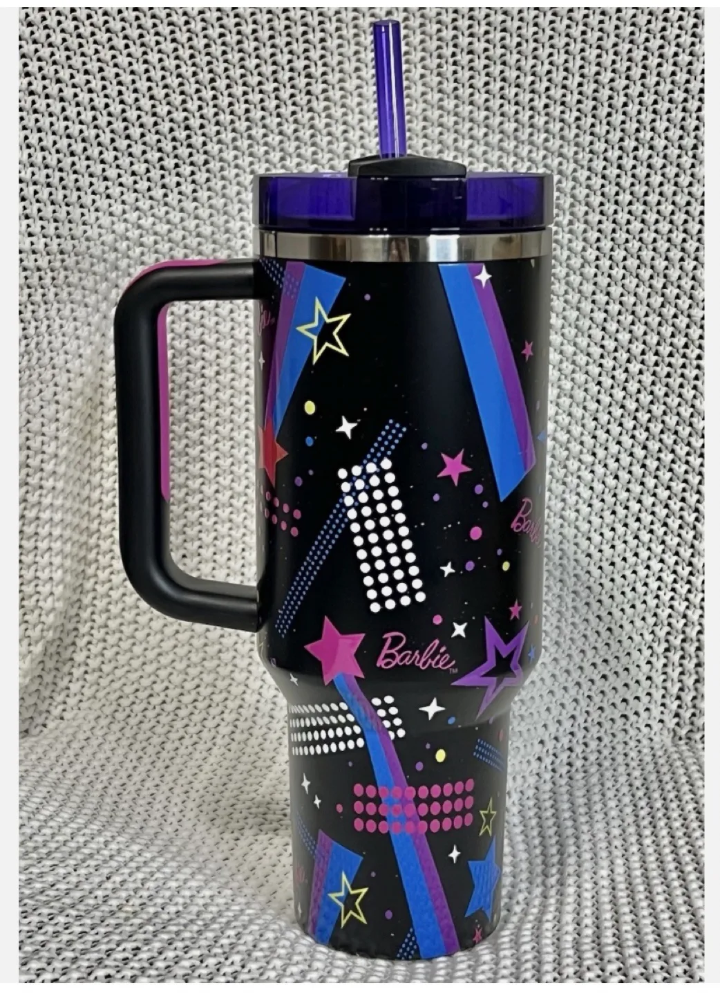 🤩 Stanley Adventure Quencher 40oz Tumbler Barbie 90's Rockers image indicator(2)