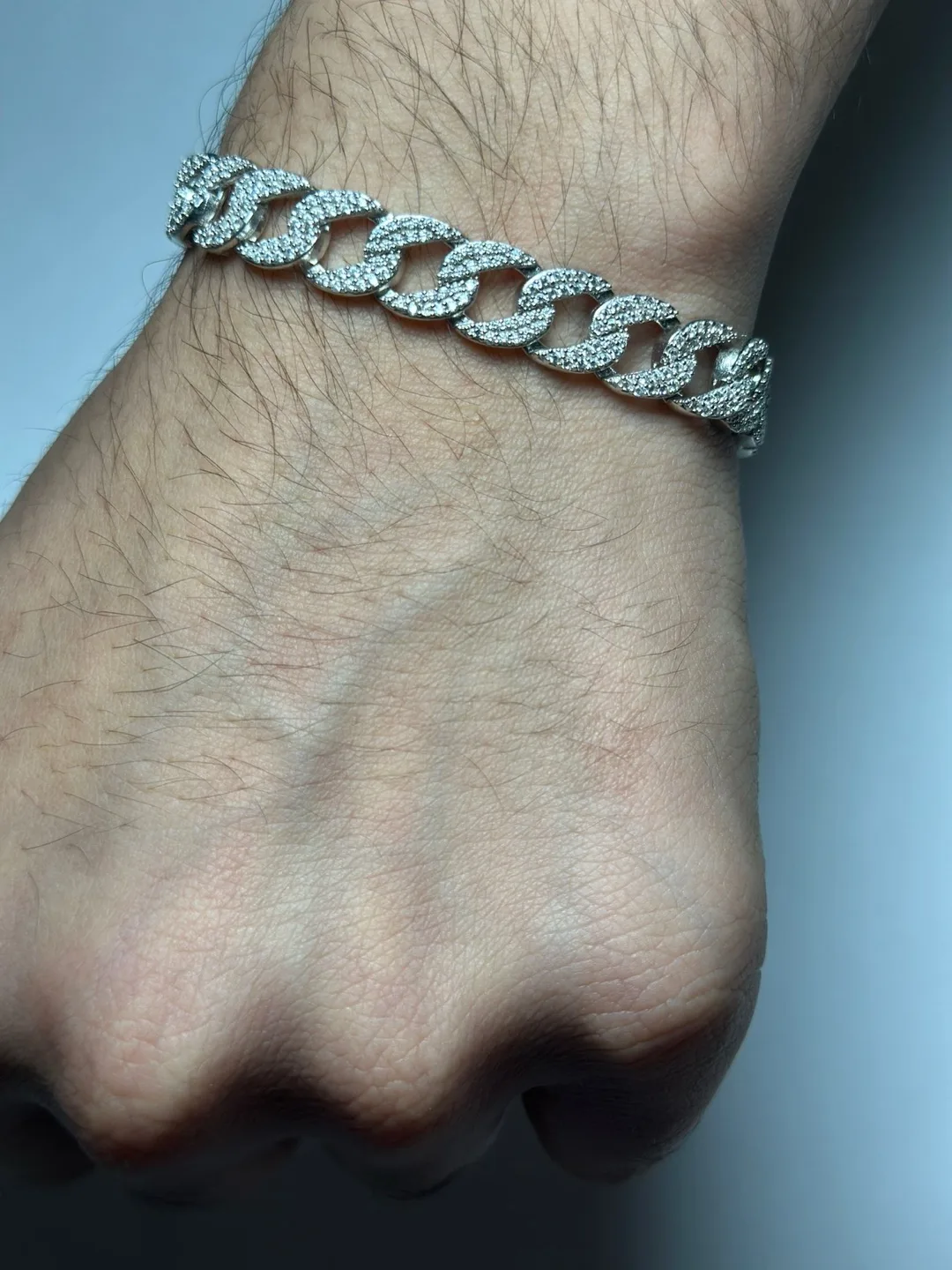 Cuban Link Bracelet mossianite thumbnail