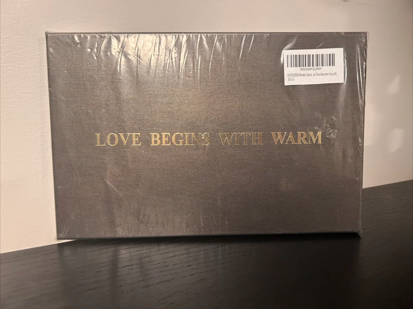 Warm Grey Lambskin Gloves (New, Size M–L) image indicator(5)