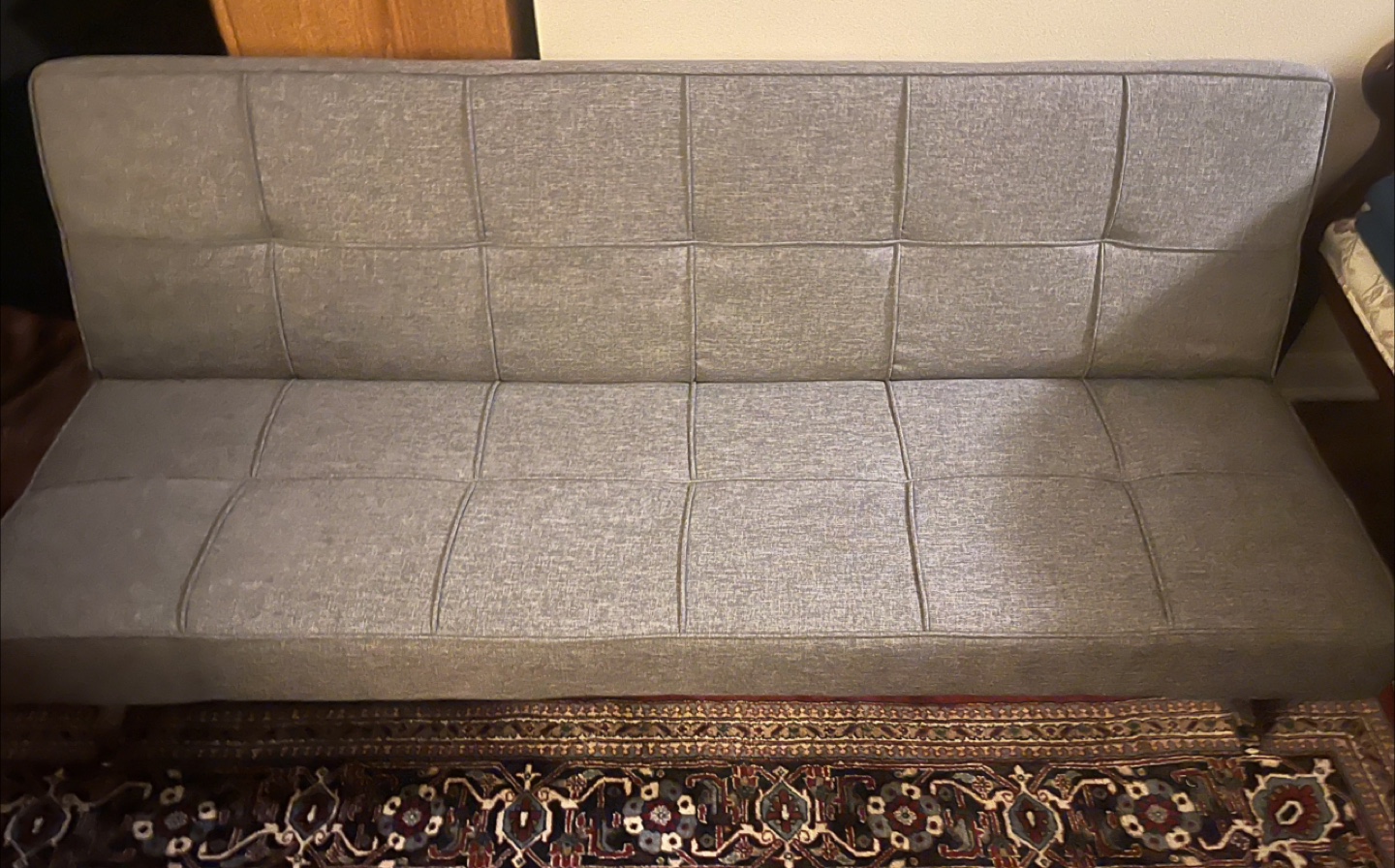Grey Futon Sofa Bed