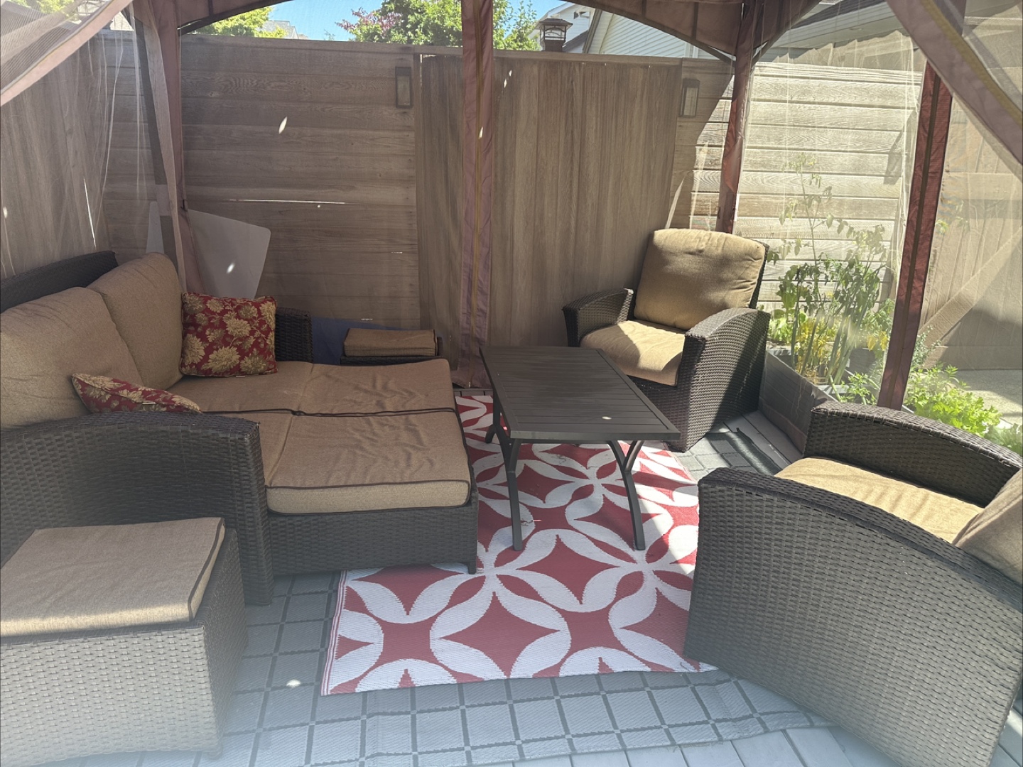 Outdoor Wicker Patio Furniture Set