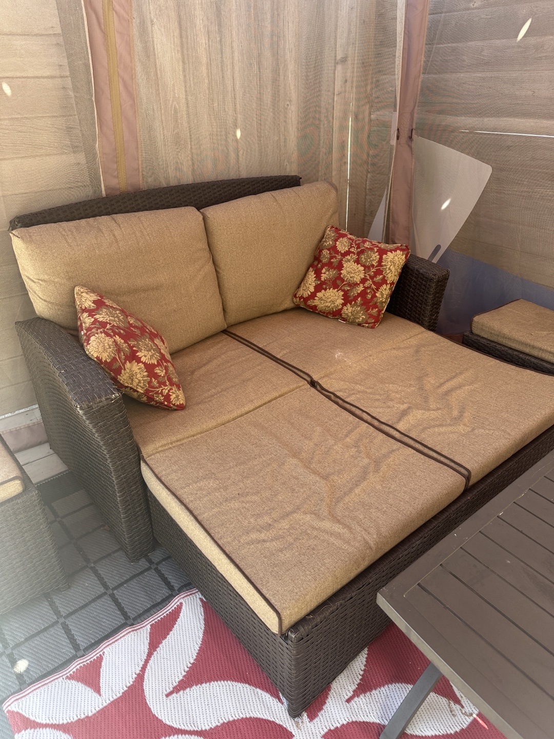 Outdoor Wicker Patio Furniture Set - photo 2
