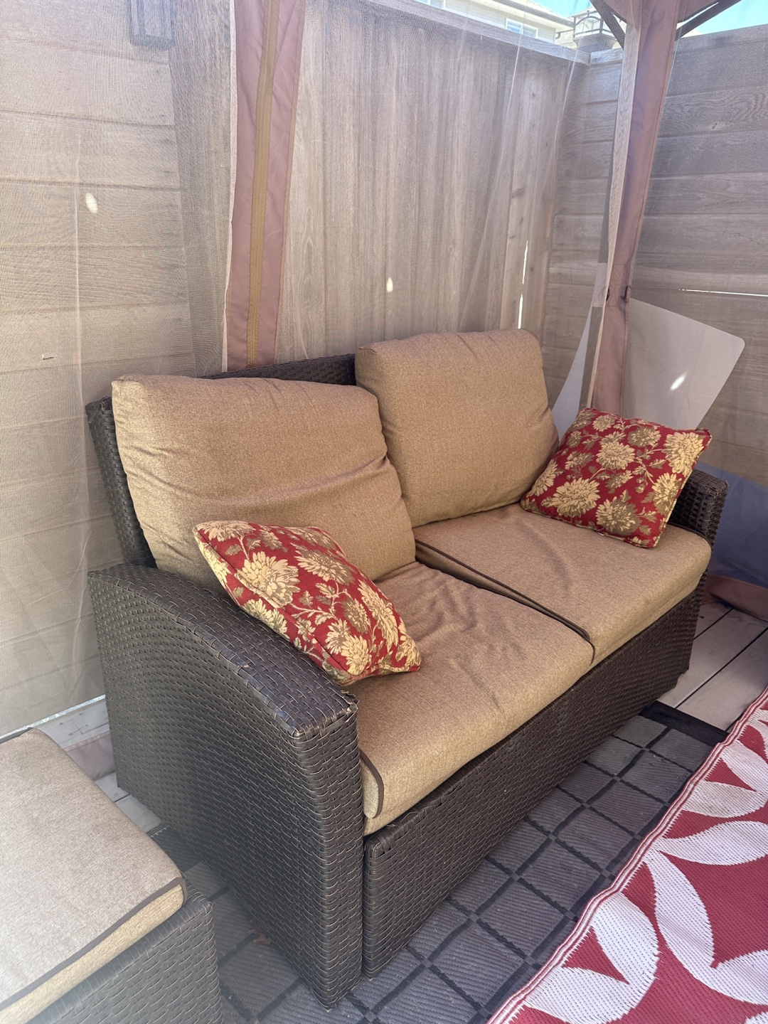 Outdoor Wicker Patio Furniture Set - photo 3