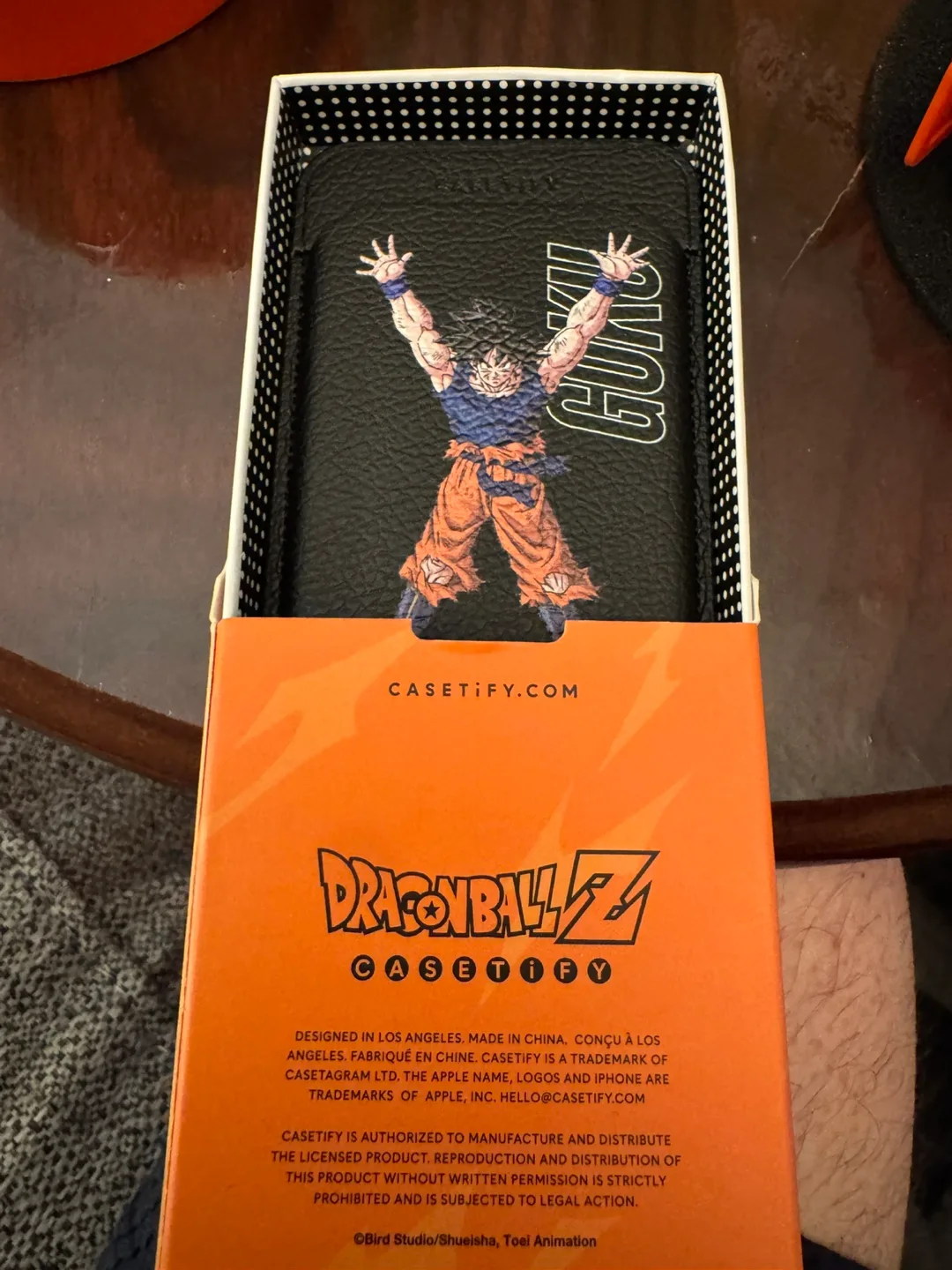 Casetify Dragon Ball Z MagSafe Wallet thumbnail