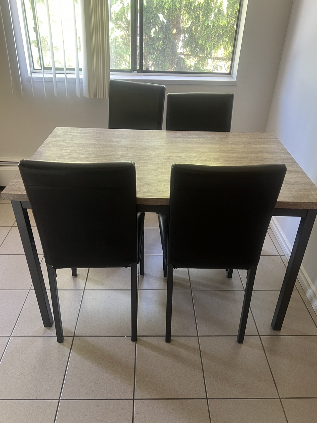 Dining Table with 4 Chairs